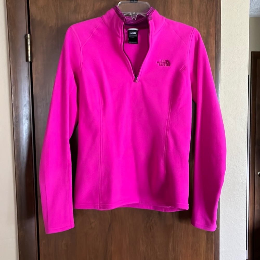 The North Face quarter zip pullover jacket